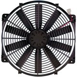 16 Inch 2,500 CFM Flex-A-Lite Low Boy Electric Fan 104692 Fan, Trimline, Single, in. Diameter, Pusher, cfm, Black, Nylon, Each thumbnail 2