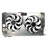 15 Inch 5,500 CFM Flex-A-Lite Direct-Fit Electric Fan 103961 Fan, Dual, in. Diameter, Puller, cfm, Aluminum Shroud, Dodge, Ram Pickup, Diesel thumbnail 1