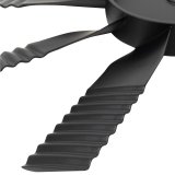 14 Inch 1,900 CFM Flex-A-Lite Flex-Wave Electric Fan 104364 Fan, Flex-Wave, Single, in. Diameter, cfm, Black, 9.50 amps, Each thumbnail 3