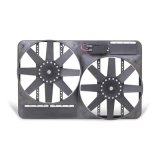 13.5 Inch 4,600 CFM Flex-A-Lite Direct-Fit Electric Fan 116524 Fan, Dual, 13.500 in. Diameter, Puller, cfm, Black, Plastic, Kit thumbnail 1