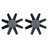 Flex-A-Lite Replacement Electric Fan Blades 117751 Blades, Replacement, Plastic, Black, 13.50 in. Diameter, Pair thumbnail 2