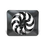 15 Inch 3,300 CFM Flex-A-Lite Black Magic Xtreme Series Electric Fan 104367 Fan, Extreme, Single, in. Diameter, Reversible, Pusher/Puller, cfm, Black, Plastic/Nylon, Each thumbnail 1
