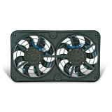 12 Inch 3,000 CFM Flex-A-Lite X-Treme S-Blade Electric Fan 104350 Fan, Dual, in. Diameter, S-Blade, Pusher/Puller, cfm, Black/Gray, Plastic, Each thumbnail 1