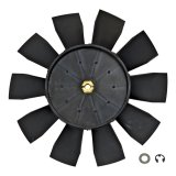 Flex-A-Lite Replacement Electric Fan Blades 108491 Blade, Replacement, Plastic, Black, 8.50 in. Diameter, Each thumbnail 2