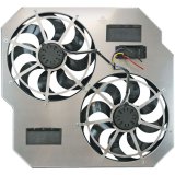 15 Inch 5,500 CFM Flex-A-Lite Direct-Fit Dual Electric Fan 104641 Fan, Dual, Monster, in. Diameter, Puller, cfm, Black/Silver, Dodge, Diesel, Each thumbnail 2