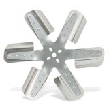 Flex-A-Lite Flex Fans 102113 Fan, Flex, Counterclockwise, 17 in. Diameter, Stainless Steel, Silver, Each thumbnail 2
