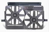 13.5 Inch 4,600 CFM Flex-A-Lite Direct-Fit Electric Fan 105398 Fan, Dual, 13 1/2 in. Diameter, Puller, cfm, Black, Plastic, Chevy, GMC, Each thumbnail 1