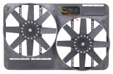 13.5 Inch 4,600 CFM Flex-A-Lite Direct-Fit Electric Fan 105398 Fan, Dual, 13 1/2 in. Diameter, Puller, cfm, Black, Plastic, Chevy, GMC, Each thumbnail 3