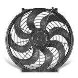 16 Inch 2,010 CFM Flex-A-Lite Syclone S-Blade Electric Fan 104637 Fan, Single, in. Diameter, Reversible, cfm, Black, Plastic, Each thumbnail 1