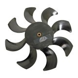 Flex-A-Lite Replacement Electric Fan Blades 108405 Blade, Replacement, Puller, 12.00 in. Diameter Fan, Plastic, Black, Each thumbnail 1