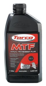 Torco MTF Manual Transmission Fluid A200022CE Fluid, MTF, Mineral, GL-5, 1 Liter, Each thumbnail 1