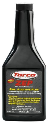 Torco ZEP Zinc Engine Protector A010033LE Motor Oil Additive, ZEP, Break-In, 12 oz., Each thumbnail 1