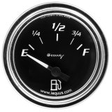 Equus 7000 Series Gauges E7361 Gauge, Series, Fuel Level, Empty-Full, 2 in., Black Face, Analog, Electrical, Each thumbnail 2