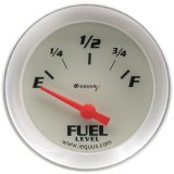 Equus 8000 Series Gauges E8362 Gauge, Series, Fuel Level, Empty-Full, 2 in., White Face, Analog, Electrical, Each thumbnail 2