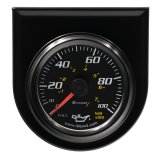 Equus Analog Gauge Line Gauges E6244 Gauge, Oil Pressure, 0-100 psi, 2 in., Analog, Mechanical, Black Face, Each thumbnail 2