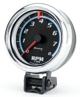 Equus Tachometers E6076 Tachometer, 0-8,000 rpm, 2 1/2 in., Analog, Electrical, Each thumbnail 4