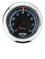 Equus Tachometers E6076 Tachometer, 0-8,000 rpm, 2 1/2 in., Analog, Electrical, Each thumbnail 7