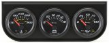 Equus 6000 Series Gauges E6200 Gauges, Series, Oil Pressure, Water Temperature, Voltmeter, 2 in., Black Face, Analog, Set of 3 thumbnail 2