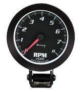 Equus Tachometers E6068 Tachometer, Products Style, 0-8,000 rpm, 3 3/8 in. Diameter, Black Face, Analog, Electrical, Each thumbnail 5