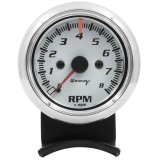 Equus Gauges E5076 Gauge, Tachometer, 2 1/2", 8k RPM, Wht Dial, 5000 Series thumbnail 1
