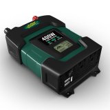 Deltran Battery Tender 12 V Power Inverters 026-0003-DL-WH Inverter, 400 watts Continuous, 800 watts Surge, Replaceable Fuses, LCD Screen, Each thumbnail 1