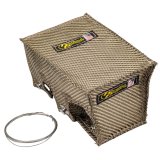 Heatshield Products Heat Barrier and Sound Deadening Mats 503132 Master cylinder heat shield Wilwood Compact Tandem - Lava MC Shield protects master cyl from excessive heat can prevent boiling brake fluid.. thumbnail 1