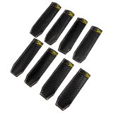 Heatshield Products Pro-Boot Heat Shields 400148 Spark Plug Boot Protectors, Shield, Stealth, Black, Slip-on, 6 in. Length, Straight, 135 Degree, Set of 8 thumbnail 1