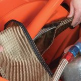 Heatshield Products Heat Sleeves 281023 shield sleeve 1/2-in id x 6 ft - Lava Tube is a rugged thermal sleeve great for close proxomity heat, rated for 1200F. thumbnail 3