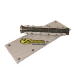 Heatshield Products Armor Exhaust Heat Shields 172402 Shield, Pipe Kit, for 4 in. Pipe Diameter, 1,800 Degrees F, 24 in. Length, 12 in. Width, .25 in. Thick, Each thumbnail 2