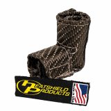 Heatshield Products Utili-Shield Connector Heat Shields 281029 Sleeve, Shield, 90 degree Angle, Hook and Loop, 2,000 degrees F, 0.500 in. Diameter, Each thumbnail 2