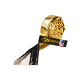 Heatshield Products Heat Sleeves 244012 Sleeve, - Reflective heat shield sleeve 1/2 id x 3 ft H&L seam- Cold Gold Sleeve shields up to 90 percent of radiant 1100F. thumbnail 4