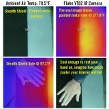 Heatshield Products Stealth Shields 810001 Heat Barrier and Sound Deadening Mats, Shield, Sound Deadener/Heat Barrier, 1,800 degrees F, 2,000 degrees F Intermittent, 24 x 53 in., Each thumbnail 3