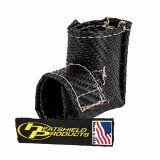 Heatshield Products Utili-Shield Connector Heat Shields 282089 Sleeves, Connectors, Fittings, 90 Degree, 1 in. I.D., Hook and Loop, Black, Each thumbnail 2