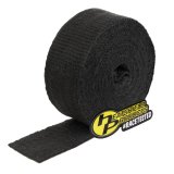 Heatshield Products Exhaust Wrap 325525 and Header Wrap, 2000 degrees F, Inferno, Black Silica Filament, 2.0 in. Width, 25.0 ft. Length, Each thumbnail 1
