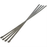 Heatshield Products Thermal-Tie Locking Ties 351006 Ties, Thermal-Tie, 1,800 degree F Rating, Stainless Steel, 5/16 in. Width, 14 in. Length, Set of 50 thumbnail 2