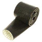 Heatshield Products Fire Shield Sleeves 210050 Heat Protection, Shield, 500 degrees F Maximum, Slip-on, Black, 1.50 in. Diameter, 36 in. Length, Each thumbnail 1