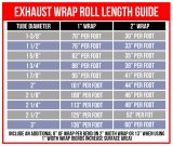 Heatshield Products Lava Exhaust Wraps 372025 and Header Wrap, 1200 degrees F, Rock, Natural Basalt, 2.0 in. Width, 25.0 ft. Length, Each thumbnail 1