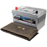 Heatshield Products Lava Battery Shields 502014 Heat Shield, for Group 65 Batteries, Rock, 1,200 Degrees F, Each thumbnail 3