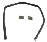 Heatshield Products Fire Shield Sleeves 210040 Heat Protection, Shield, 500 degrees F Maximum, Slip-on, Black, 0.375 in. Diameter, 36 in. Length, Each thumbnail 1