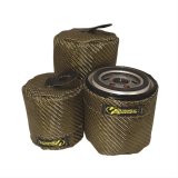 Heatshield Products Lava Oil Filter Heat Shields for 2015-2021 CHALLENGER, CHARGER - 504701 Shields, Canister Filter, rock, Natural, 3.70 in. Inside Diameter x 3.80 in. Tall, Each thumbnail 1