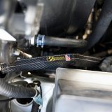 Heatshield Products Stealth Sleeves 282023 Heat Sleeve 1/2 in x 6 ft – Sleeve protects fluids and harnesses from excessive heat featuring a carbon fiber look. thumbnail 2