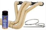 Thermo-Tec Exhaust Insulating Wrap Kits 19102 Wrap, Thermo-Tec, Natural, 2 in. width, 50 ft. Length, Coating, Snap Strap, Kit thumbnail 2