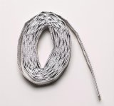 Thermo-Tec Thermo-Sleeve Protectors 14006 Heat Barrier Shield, Thermo-Sleeve, Silver, Hoses/Wires, 1/4 in. to 1/2 in., Slide-Over, 12 ft. Length, Each thumbnail 1