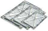 Thermo-Tec Competition Heat Terminator Floor Insulating Mats 16520 Protection, Mat, Floor, Silica Felt Center, Mylar Facing, Aluminum Facing,10 in. x 18 in.,Each thumbnail 2