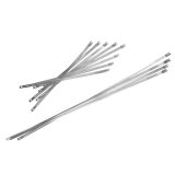 Thermo-Tec Snap Strap Kits 13101 Exhaust Wrap Fasteners, Stainless Steel, Eight 9 in. Straps, Four 18 in. Straps, V8, Kit thumbnail 2
