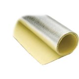 Thermo-Tec Aramid Muffler Covers 16850 Heat Protection, Heat Barrier, 3,000 degrees F, Aramid, Silver, 26 in. Width, 40 in. Length, Each thumbnail 1