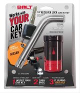 BOLT Receiver Locks 7023583 Lock, 0.625 in. Receiver/Coupler Diameter, Uses for Nissan Ignition Key, Each thumbnail 1