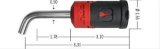 BOLT Receiver Locks 7019342 Lock, 0.500 in. Receiver/Coupler Diameter, Uses GM Ignition Key, Each thumbnail 2