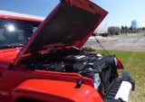 BOLT Hood Locks 7026128 Lock, Steel, Black Powdercoated, Jeep, 2007-18 JK Series, Kit thumbnail 5