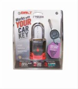 BOLT Padlocks 7018517 Padlock, 0.313 in. U-Bolt Diameter, Uses GM Ignition Key, Each thumbnail 1
